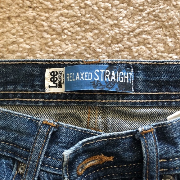 Lee men’s Relaxed Straight Fit jeans size 34x30 - Picture 3 of 5